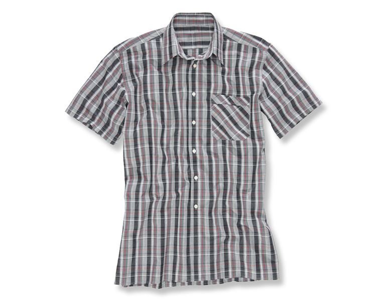 Main view, Joiners / Carpenters, Short sleeved shirt Rom, grey