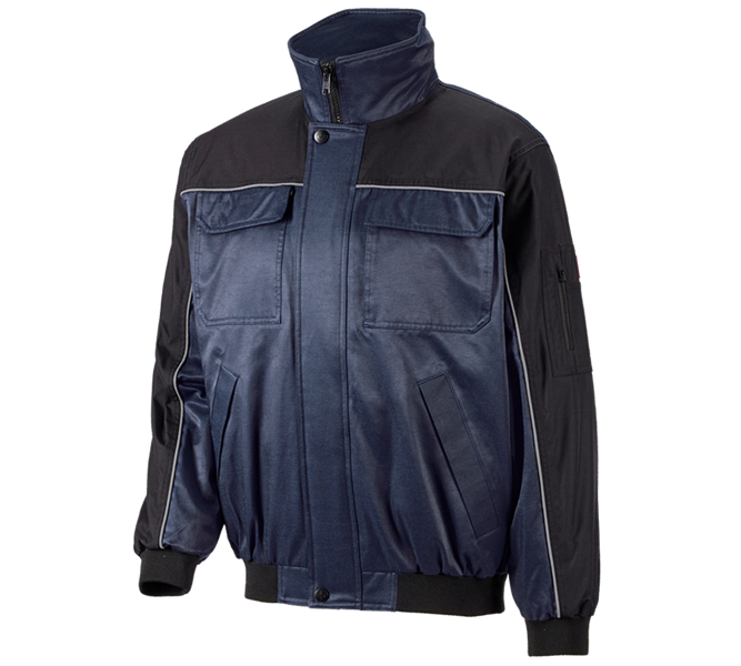 Main view, e.s.image, Functional jacket e.s.image, navy/black