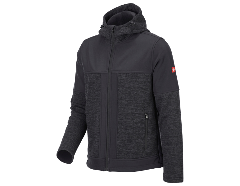 Vue principale, Vêtements, e.s. Veste hybride, noir