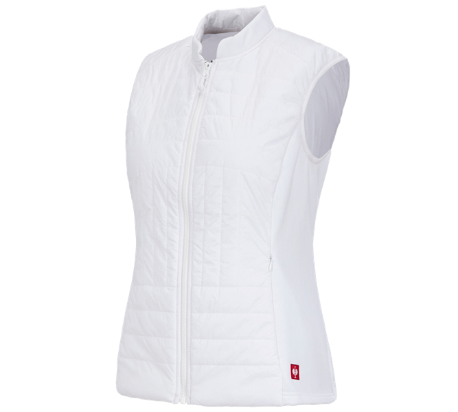 Main view, Medical | Healthcare, e.s. Function quilted bodywarmer thermo stretch,l., white