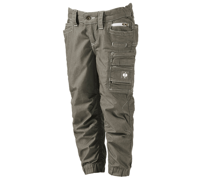 Vue principale, e.s.motion ten, Pantalon cargo e.s.motion ten d’été, enfants, vert marais