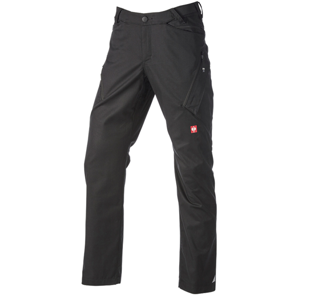 Main view, Trousers, Multipocket trousers e.s.ambition, black