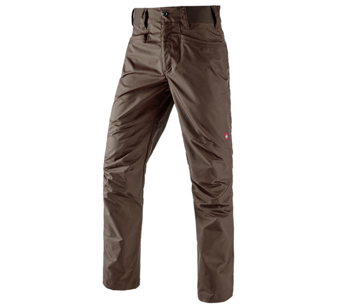 Vue principale, PROMOS, e.s. Pantalon de travail base, hommes, marron