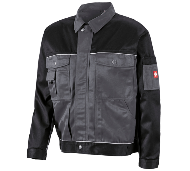 Main view, Work Jackets, Work jacket e.s.image, grey/black