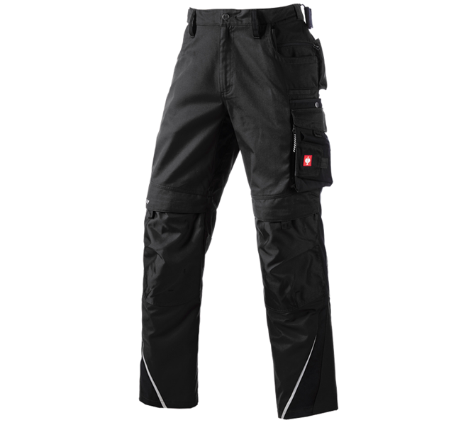 Main view, Clothing, Trousers e.s.motion Winter, black