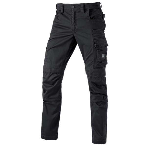 Main view, Clothing, Trousers e.s.motion ten, oxidblack