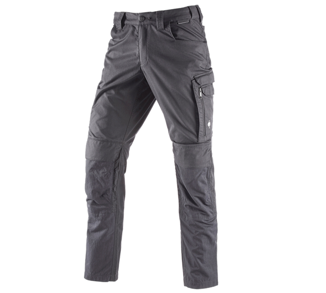 Vue principale, Thèmes, Pantalon à taille élastique e.s.concrete light, anthracite