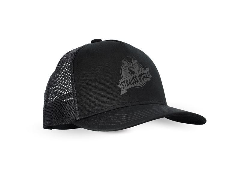 Vue principale, Nouveautés, Casquette e.s.iconic works, enfants, noir