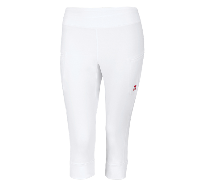 Main view, Medical | Healthcare, e.s. 3/4 Workwear jazz pants, white