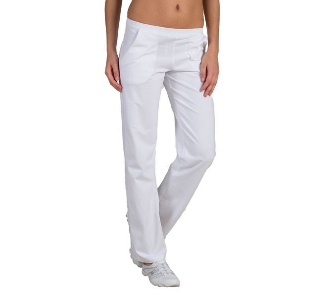 Vue principale, Médicales, e.s. Pantalon en sweat, blanc