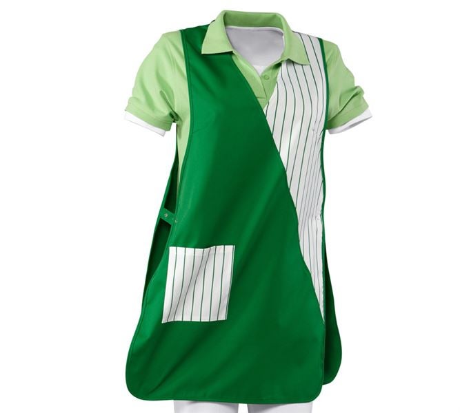 Vue principale, Tabliers-Capes, Cape Iris, vert/blanc