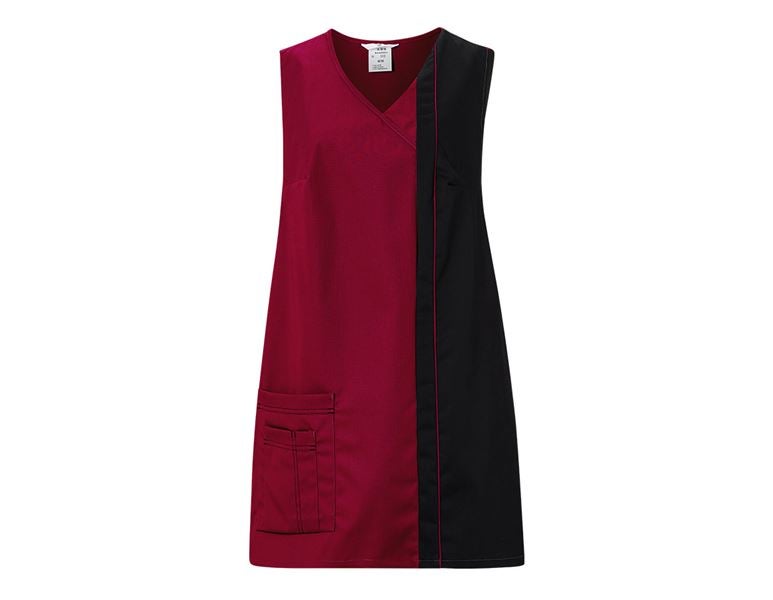 Main view, Clothing, Tabard Franziska, bordeaux/black