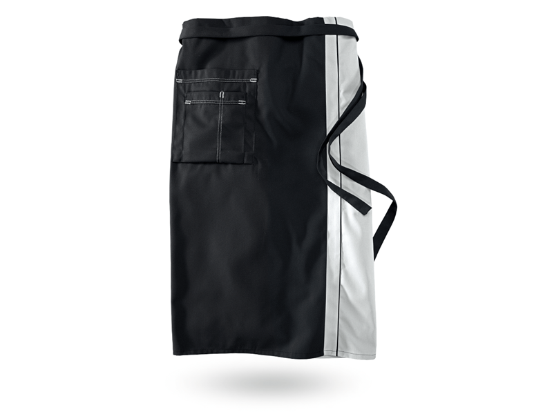 Main view, Hospitylity | Catering, Mid-Length Apron, silvergrey/black