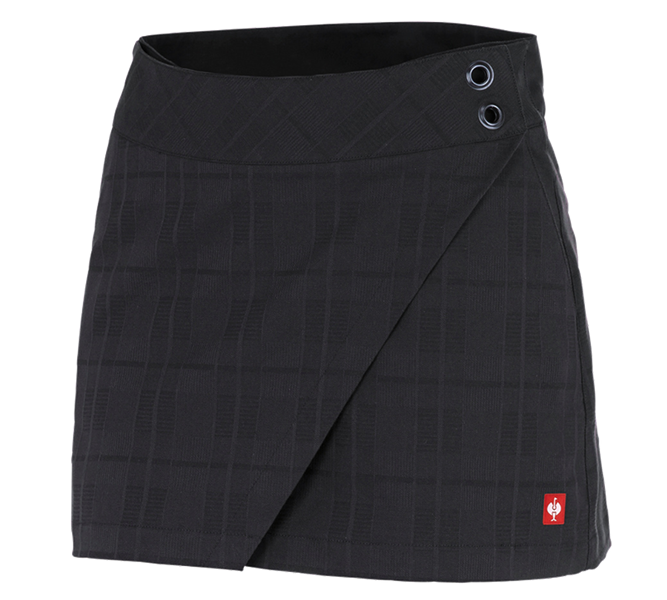 Main view, Catering Trousers, Work culottes e.s.fusion, black