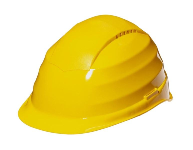 Main view, Head Protectors, Safety helmet, 6-point, yellow