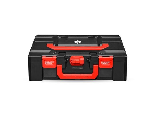 Vue principale, STRAUSSbox 145 large, noir/rouge