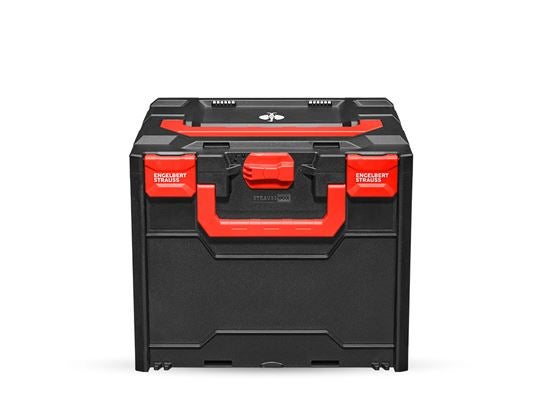 Vue principale, STRAUSSbox 340 midi, noir/rouge