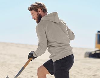 Vue 3, Hoody sweatshirt e.s.​iconic works, gris dauphin