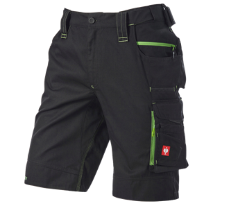 Main view, Shorts e.s.​motion 2020, black/seagreen