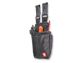 Vue, Salopette e.s.​motion 2020, anthracite/orange fluo