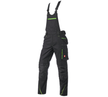 Main view, Bib & brace e.s.​motion 2020, black/seagreen