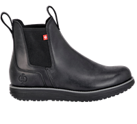 Main view, O1 Work boots e.s. Amarillo mid, black