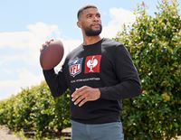 Vue, NFL Hoodie cotton, noir