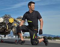 Vue, Veste Softshell&shy; e.s.​motion 2020, noir/vert d'eau