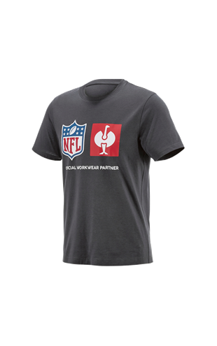 NFL Tシャツ NFL T-Shirt cotton carbongrey | Strauss