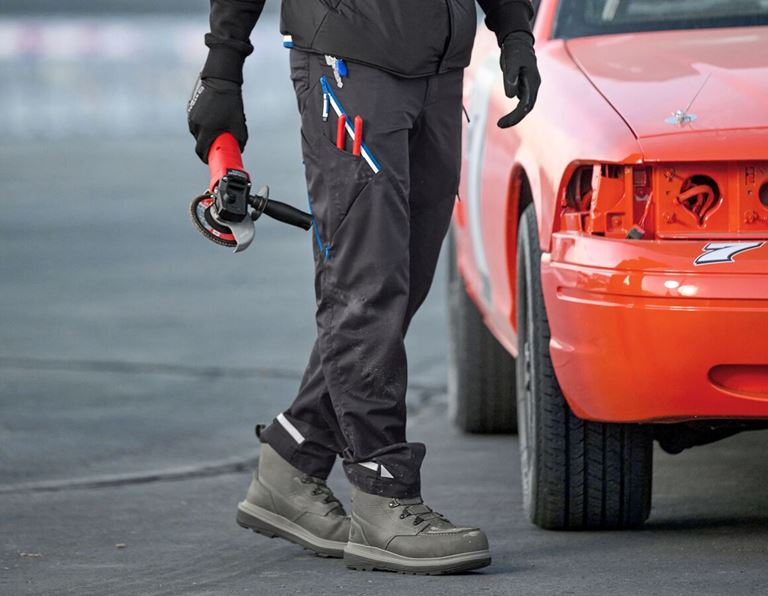 Trousers e.s.ambition graphite/gentianblue | Strauss