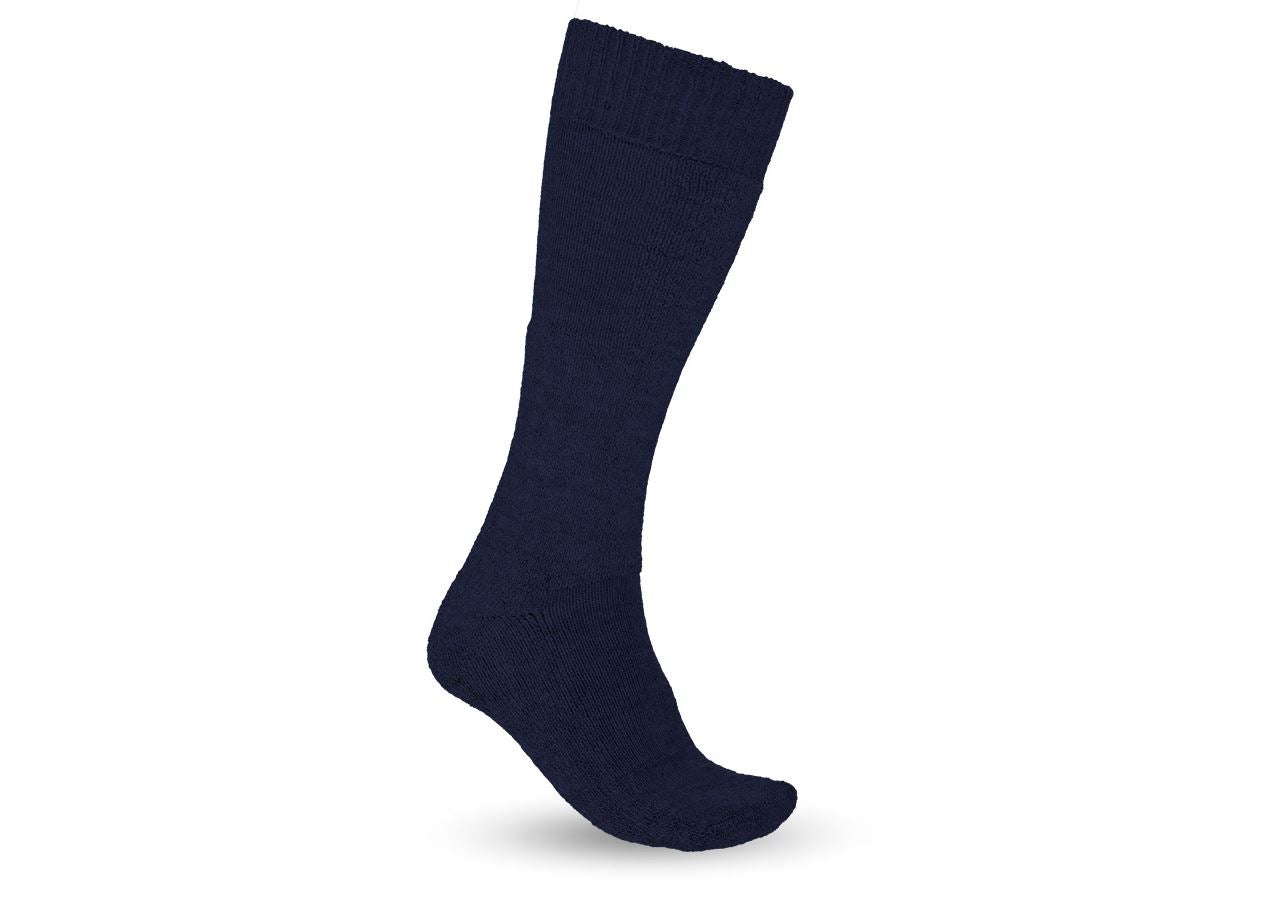 Accessoires: e.s. Chaussettes de randonnée Nature x-warm/x-high + bleu