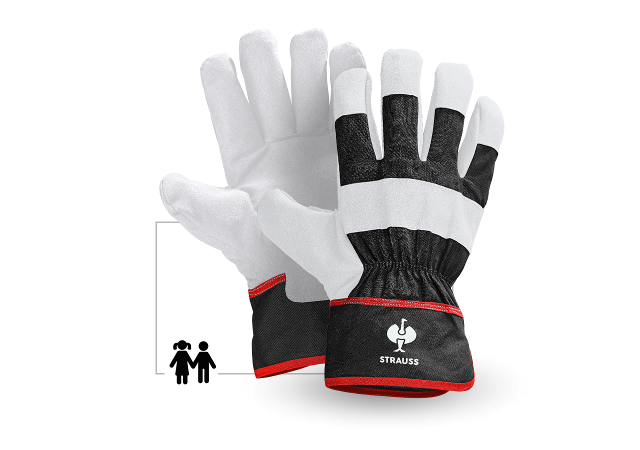 Accessoires: Gants pour enfants en microfibre + graphite