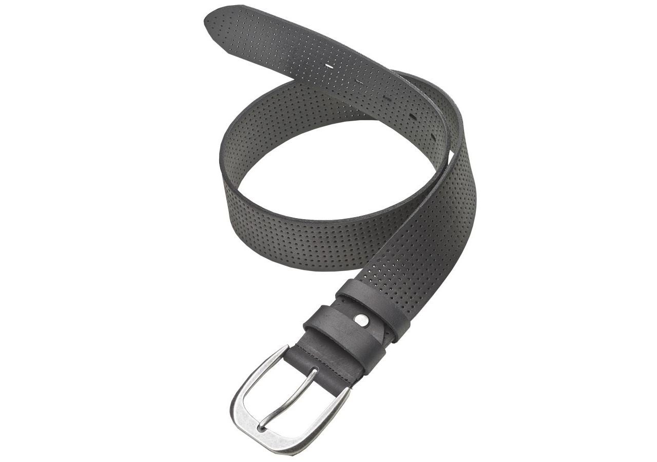 Thèmes: Ceinture en cuir e.s.roughtough PX5 + noir