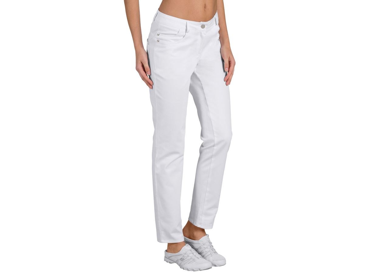 Thèmes: Pantalon pour femme Jessica + blanc