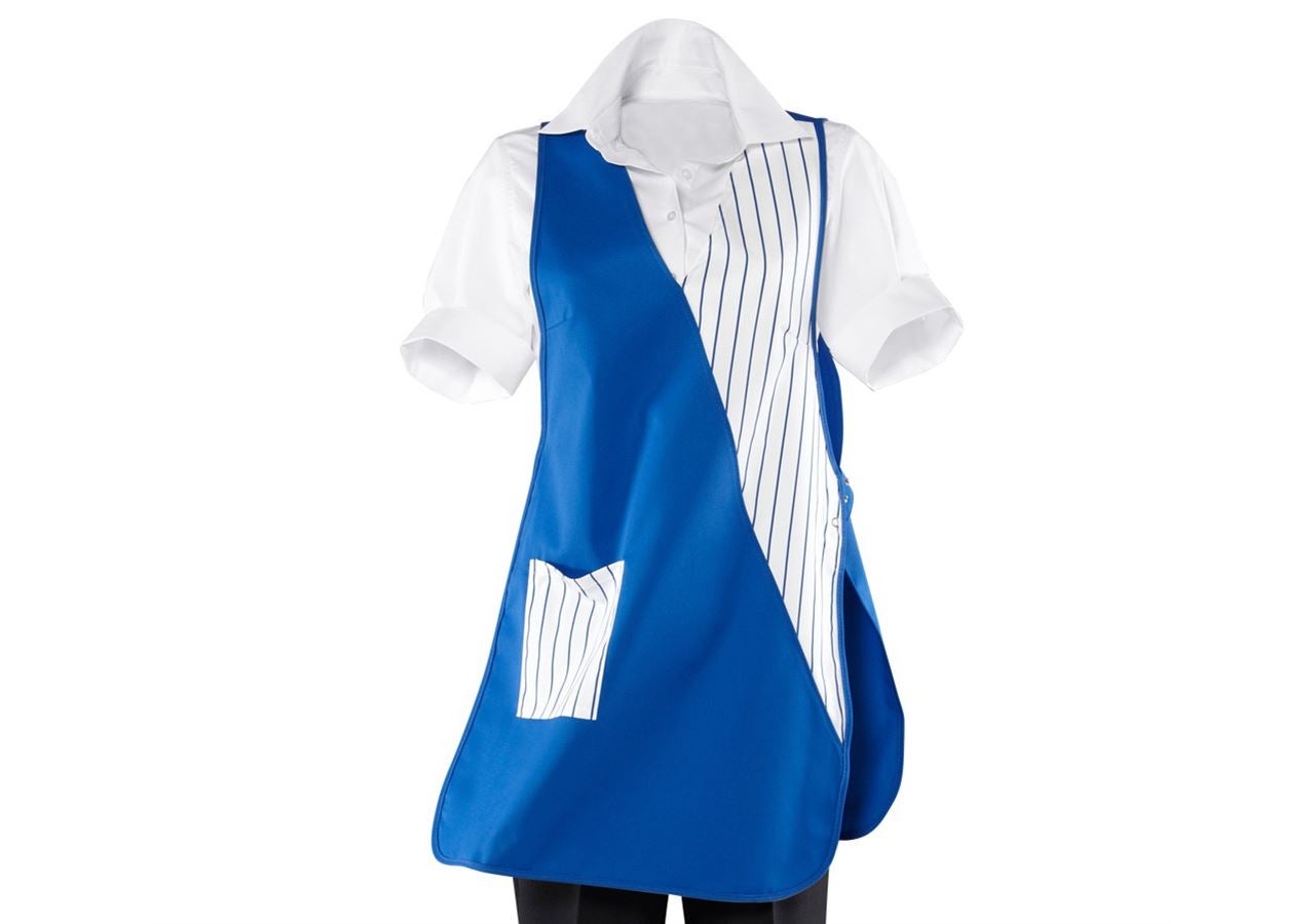 Aprons: Tabard Iris + royal/white