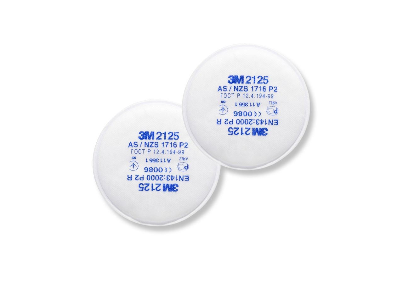 Filter cartridges | Filter: 3M Fine dust filter cartridge 2125, P2, 10 pairs