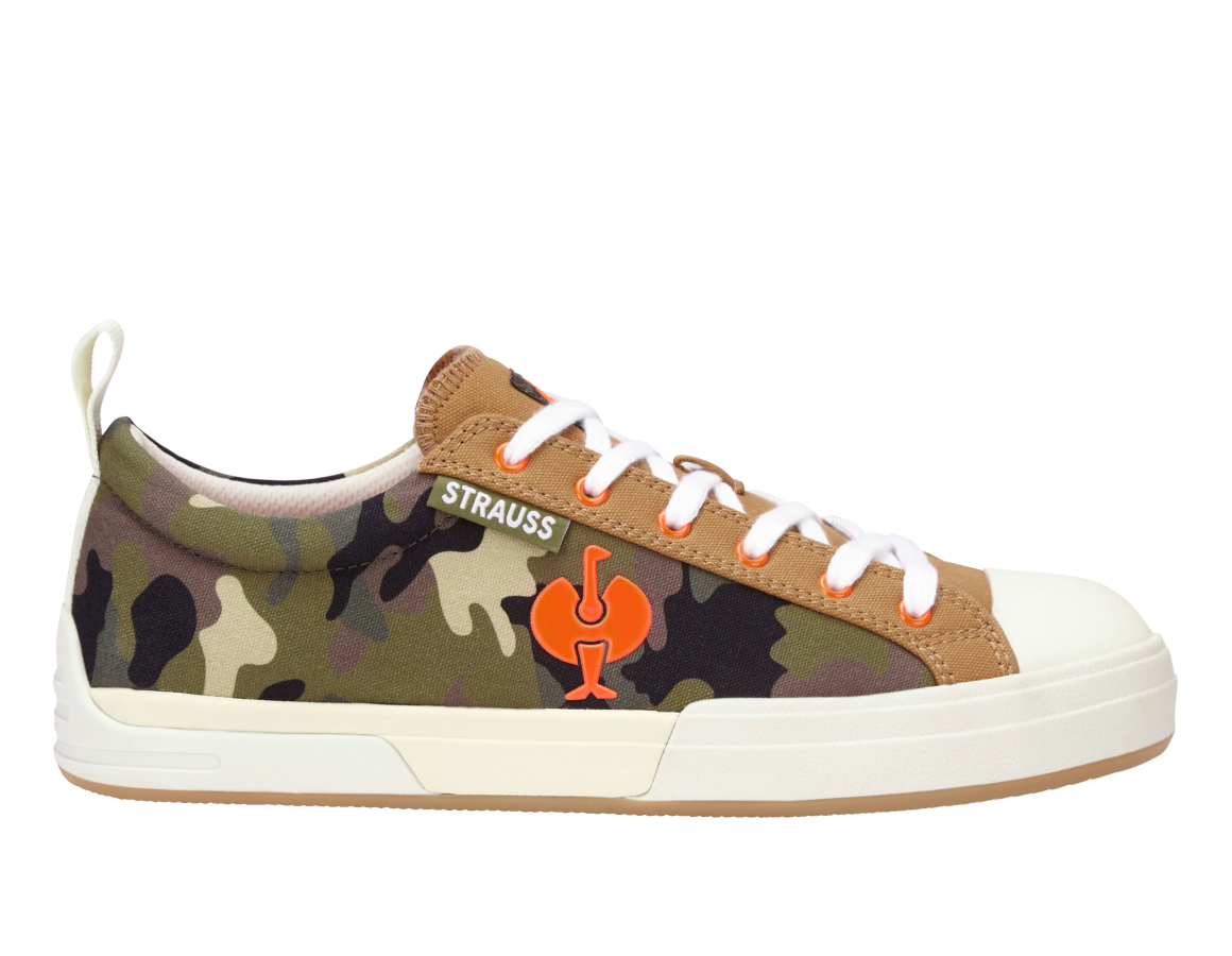 S1: S1 Chaussures basses de sécurité e.s. Yatala low + camouflage/vert camouflage/vert genévrier