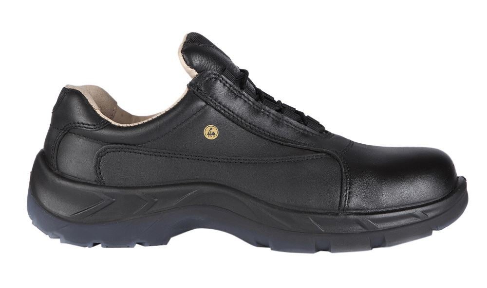 Chaussures: S2 Chaussures basses de sécurité Lugano + noir