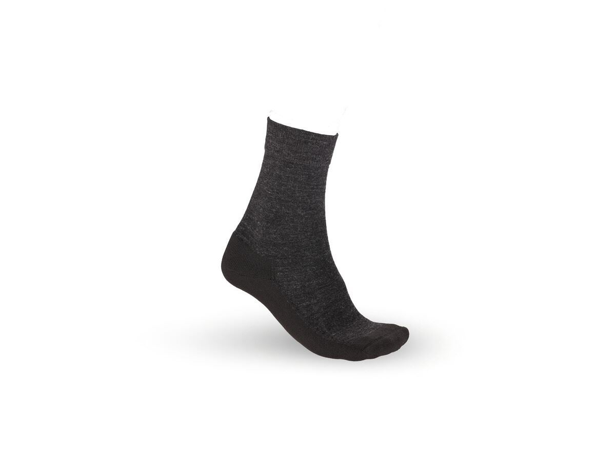 Socks: e.s. Functional socks warm/high + black