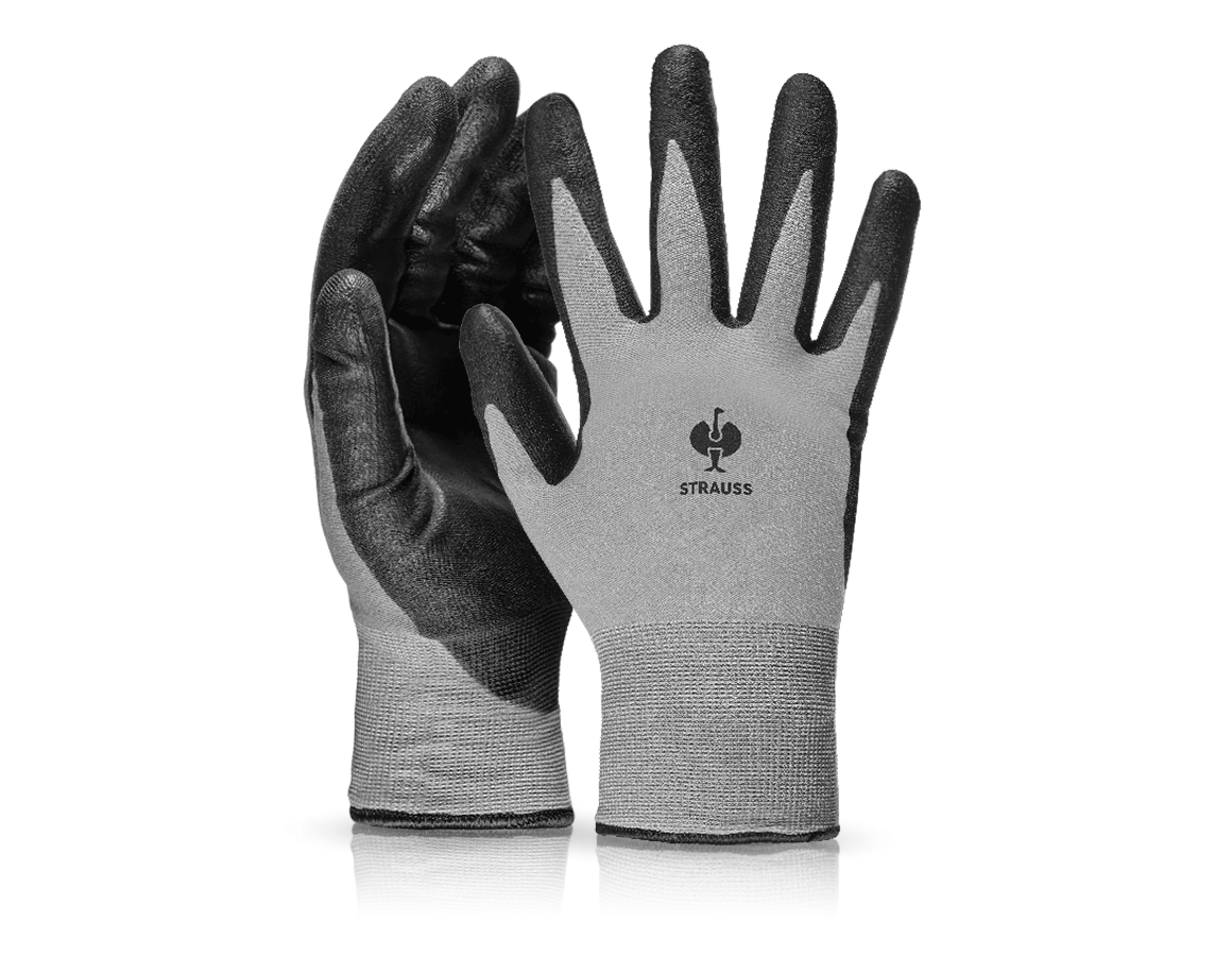 Coated: PU winter gloves Comfort