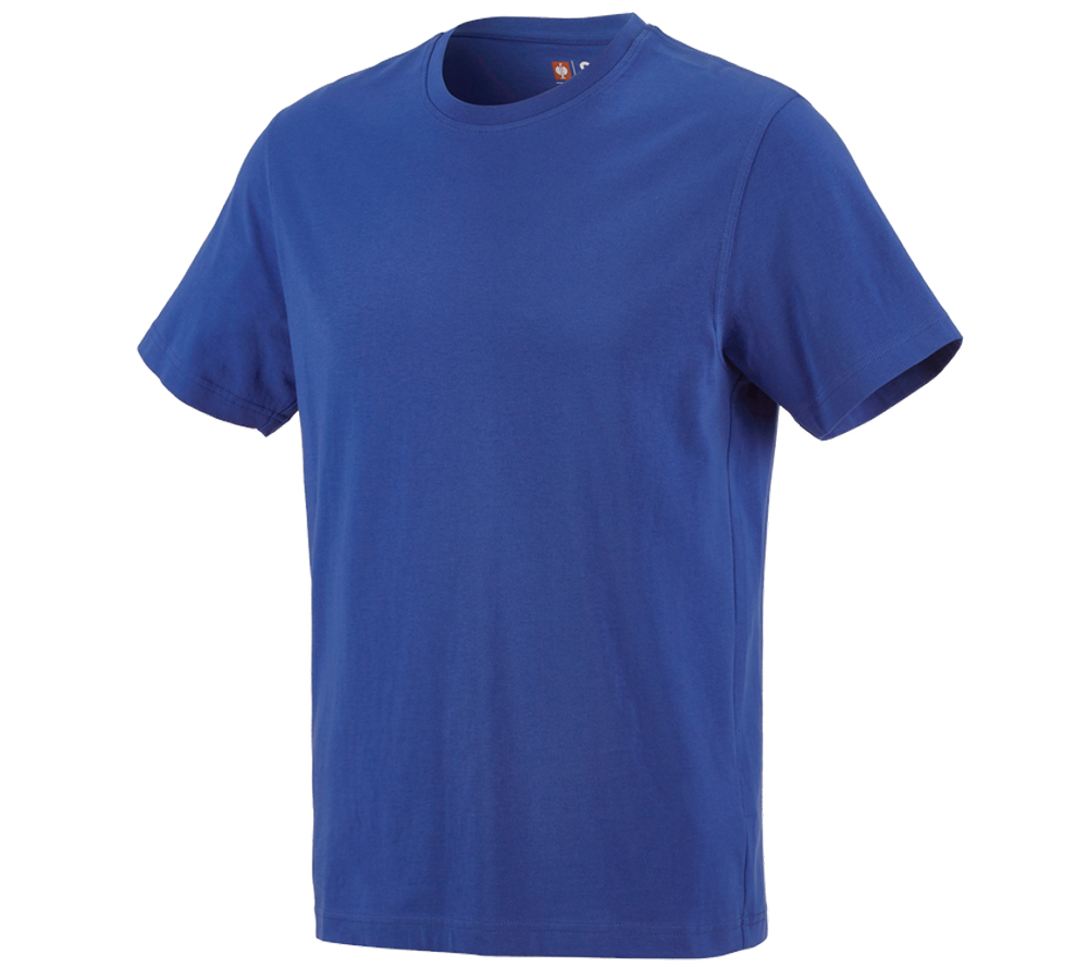 Thèmes: e.s. T-shirt cotton + bleu royal