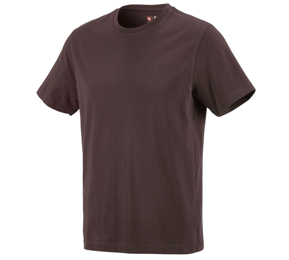 Gardening / Forestry / Farming: e.s. T-shirt cotton + brown