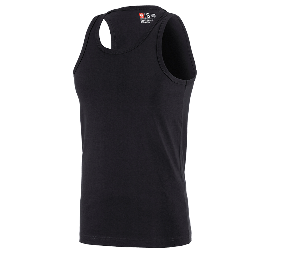 Thèmes: e.s. T-shirt Athletic cotton + noir