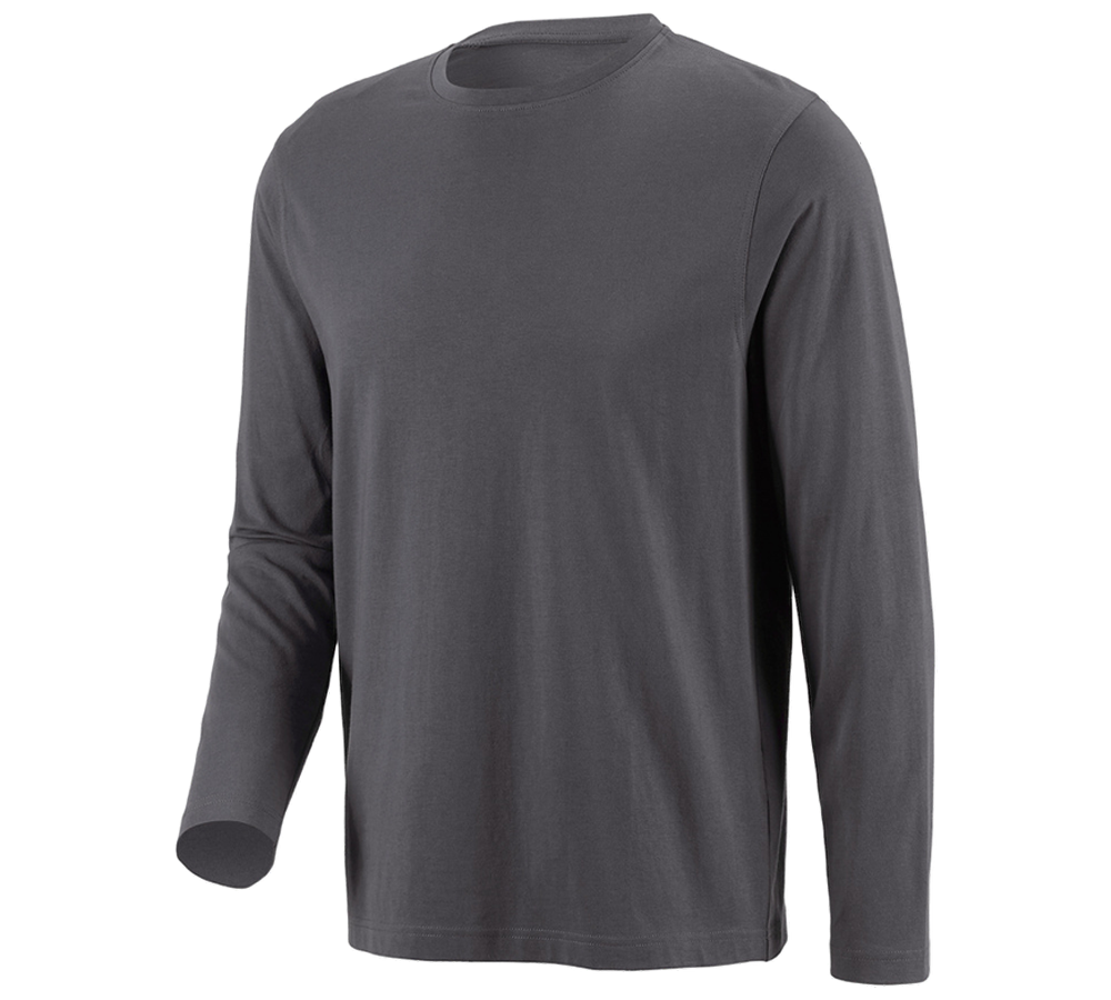 Thèmes: e.s. Longsleeve cotton + anthracite