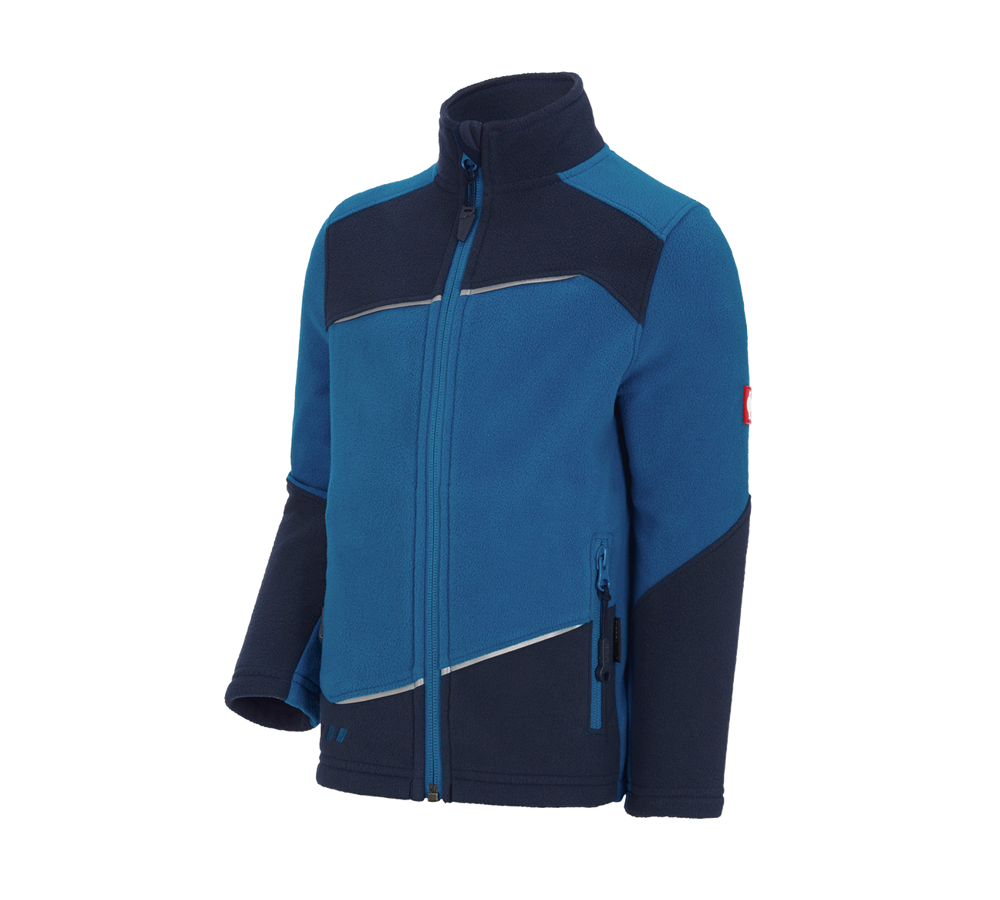 Jackets: Fleece jacket e.s.motion 2020, children's + atoll/navy