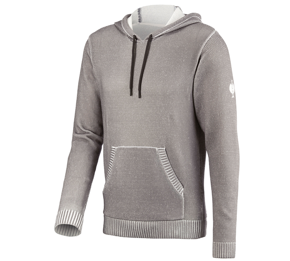 Hauts: Sweat en tricot e.s.iconic + gris dauphin