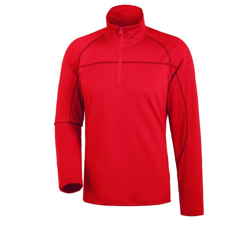 Hauts: e.s. Pull camionneur clima-pro + rouge vif