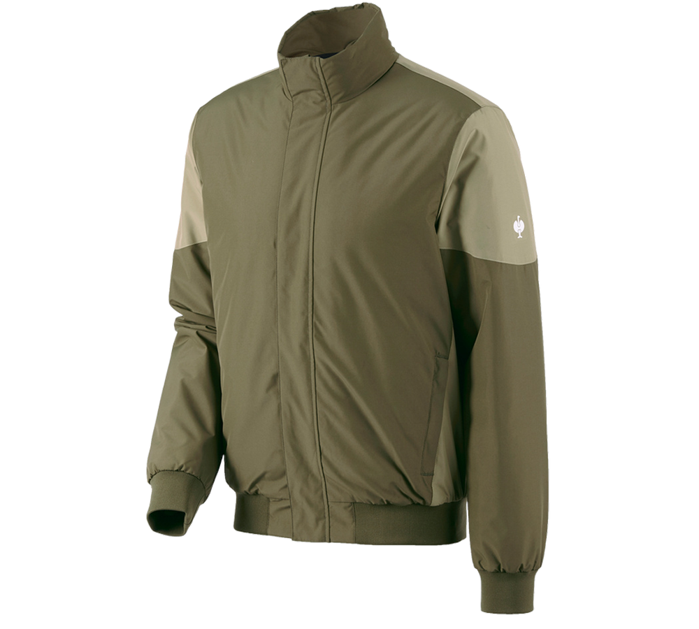 Vestes de travail: Blouson aviateur e.s.concrete + vert boue/vert stipa