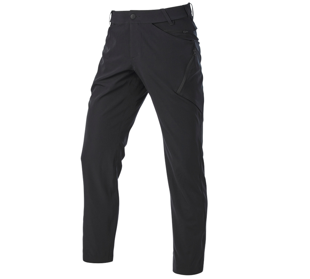 Pantalons de travail: e.s. Pantalon cargo de service + noir