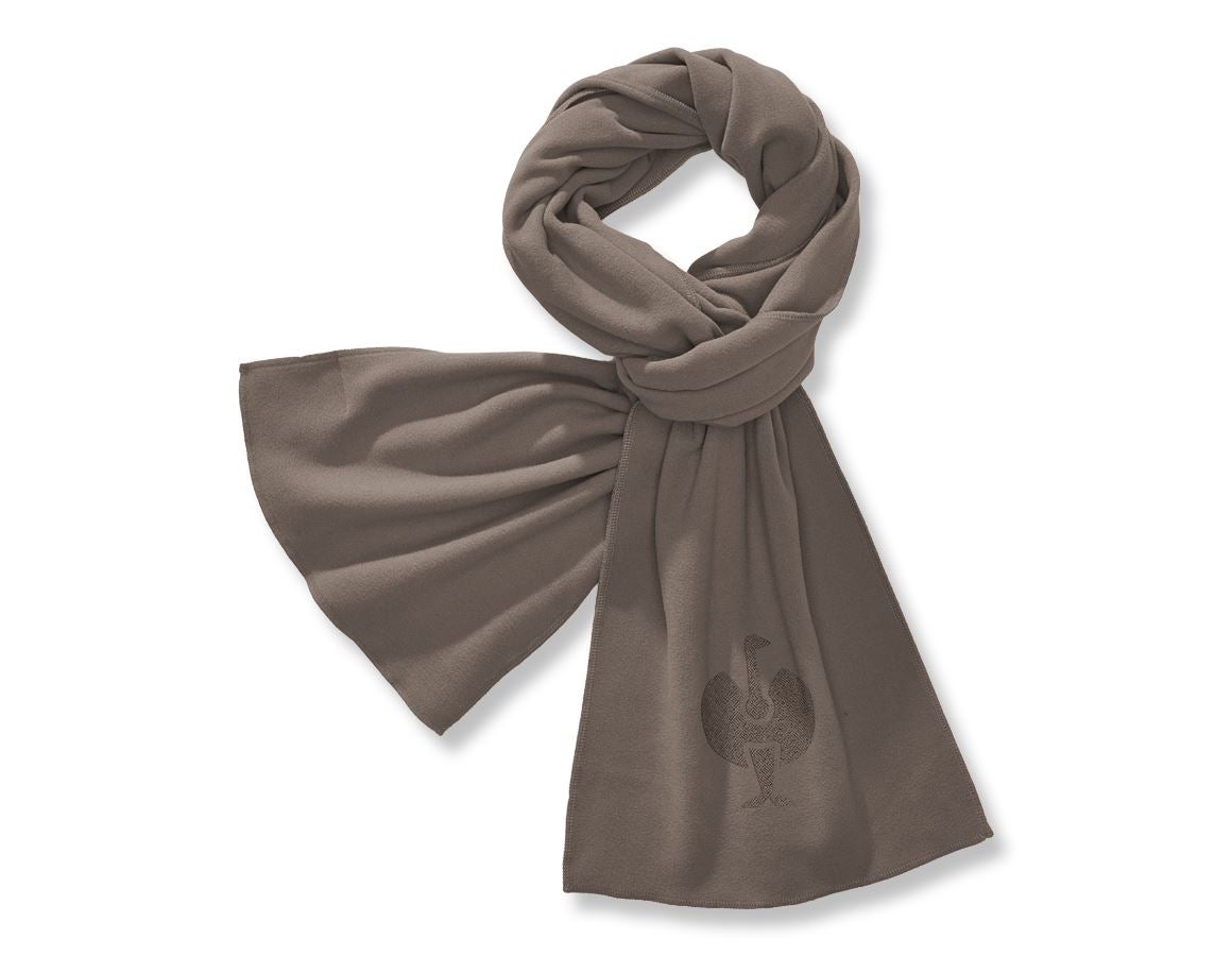 Accessories: e.s. FIBERTWIN® microfleece scarf + stone